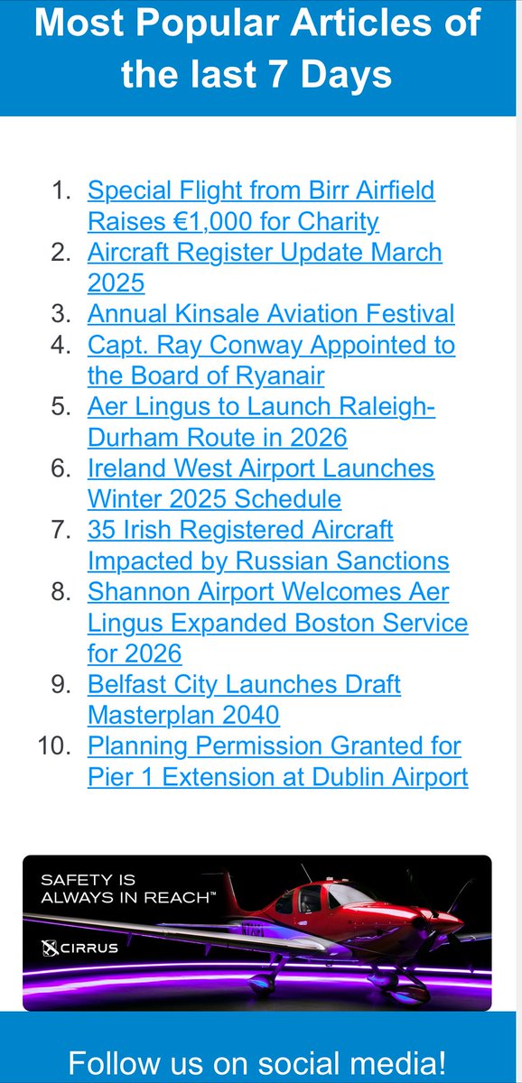 FlyingIreland's tweet image. Check out the latest articles on the Flying In Ireland website. flyinginireland.com #avgeek #aviation #FlyingIreland 
#AvGeek #Aviation #FlyingInIreland