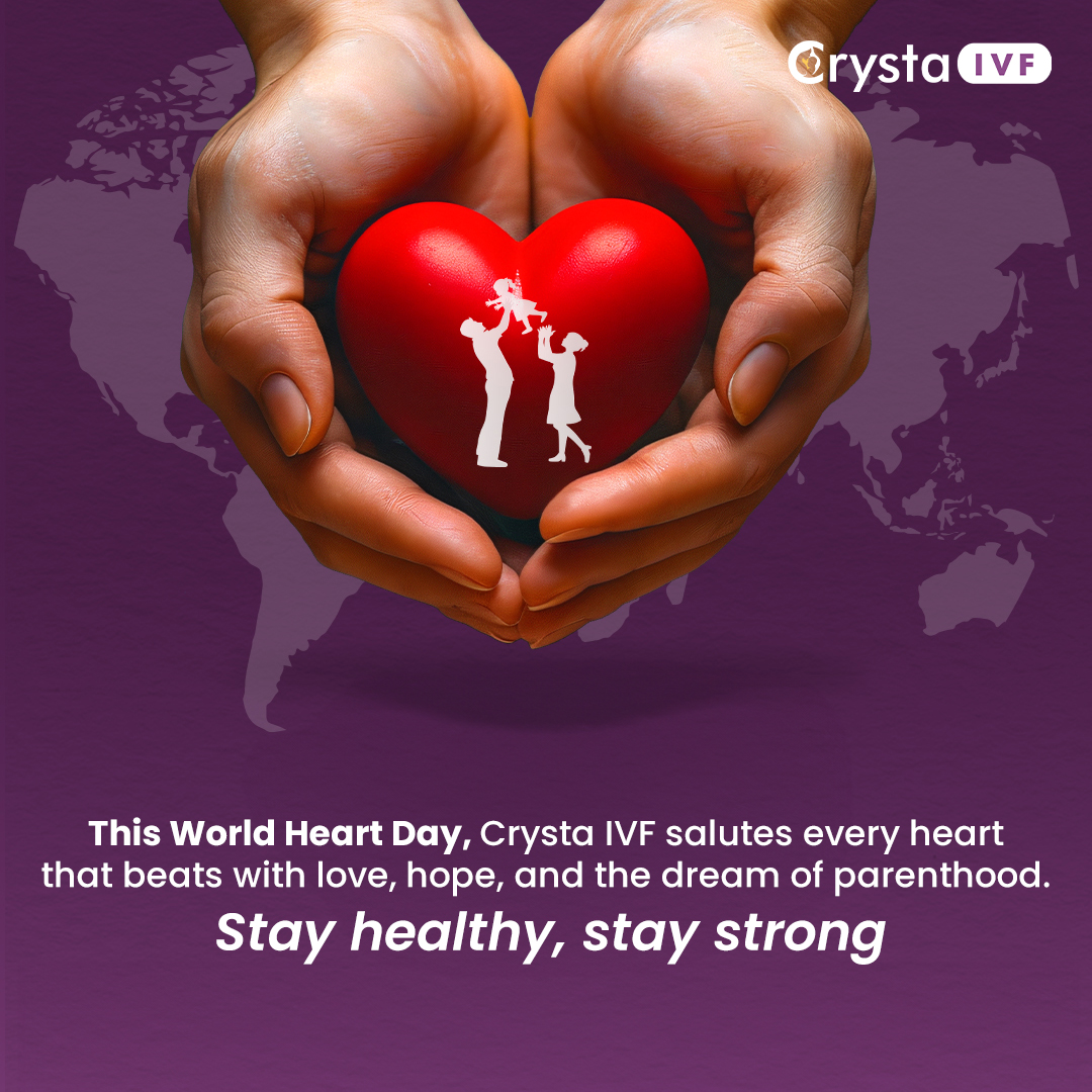 Strong hearts aren’t just about #health, they’re about hope. 💓
This #WorldHeartDay, we honor those who never gave up on the dream of #parenthood. 
You are the heartbeat of resilience.