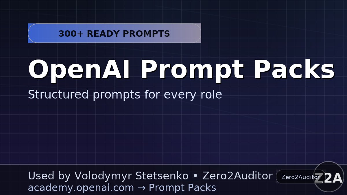 carstetsen's tweet image. 📢OpenAI released 300+ Prompt Packs — I’ve already integrated them into my workflow.

Faster research, clearer briefs, more systematic GPT workflows. Tangible productivity boost.

👉 academy.openai.com/public/tags/pr…

#AI #OpenAI #PromptEngineering #Web3 #Blockchain #Productivity #Z2A
🚀