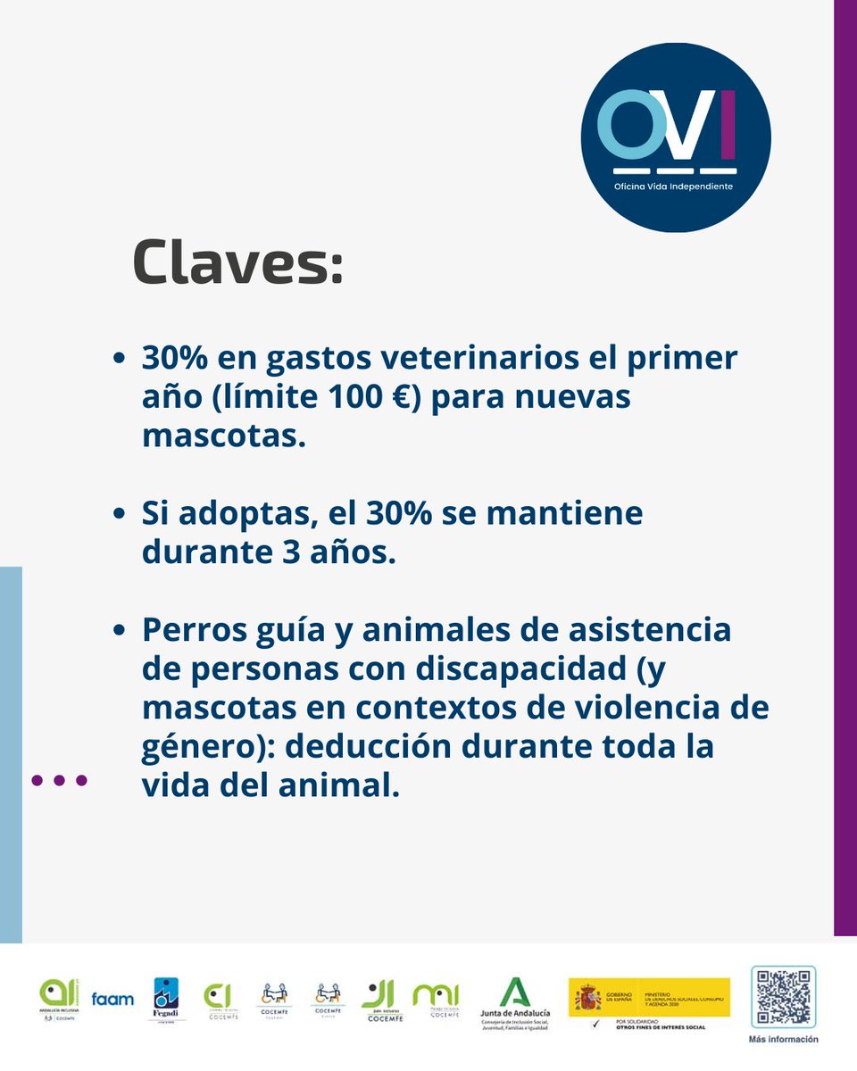 🐾 Tu compañero también cuenta en la renta
Andalucía ha anunciado una deducción autonómica por gastos de animales de compañía dentro de los Presupuestos 2026. Buena noticia para quienes conviven con perros de asistencia o aviso.