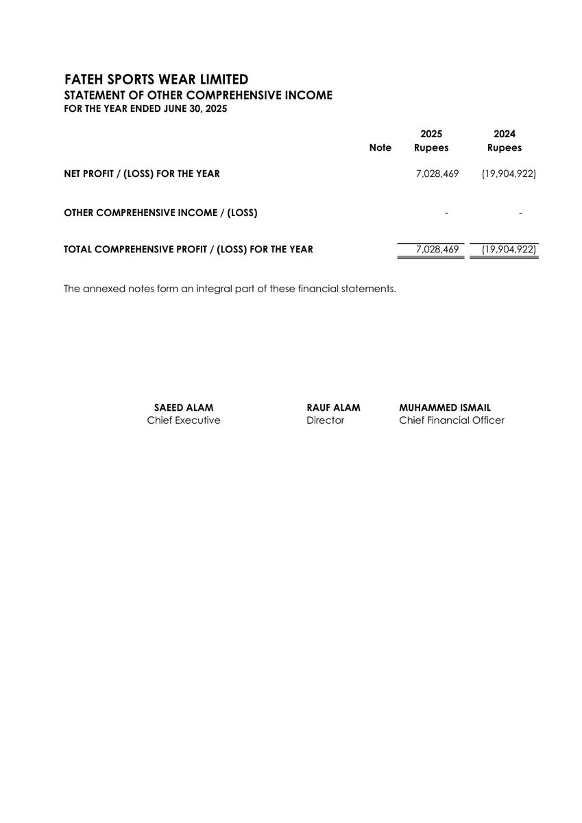 ChasePSXNotices's tweet photo. FSWL - Financial Results for the year ended June 30, 2025
#PSX #Stock #News #FSWL #FinancialResults https://t.co/erLszr1zKs