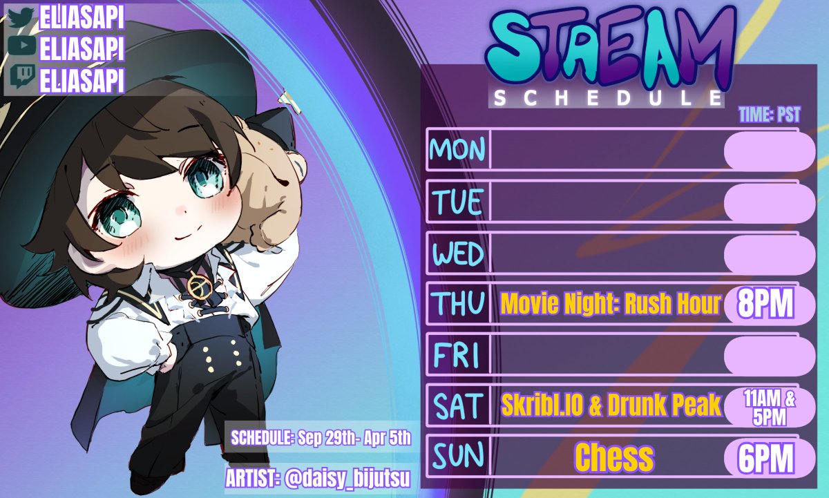 We have a fun week ahead of us!