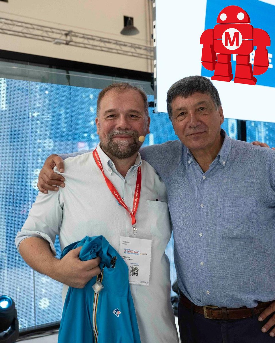 🇮🇹 Oggi alle 11:30 presentiamo Maker Faire Rome 2025: l’innovazione accessibile che unisce 🔧 tecnologia, scuola, salute, AI e sostenibilità. Promossa dalla <a href="/camcomroma/">Camera di Commercio Roma</a>  di Roma dal 2013.🇬🇧 Today at 11:30 we launch Maker Faire Rome 2025: accessible innovation that brings together