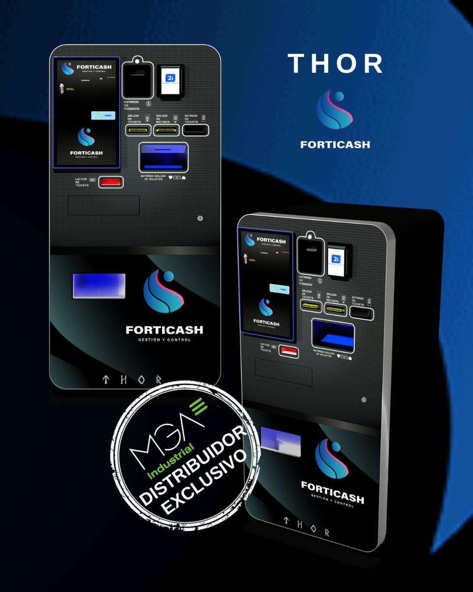 🔴 Forticash THOR
💵 Acepta hasta 200 billetes en bloque
⚙️ Procesa 8 billetes/segundo
📦 Hasta 5 cassettes de 2.500 billetes
🔗 Se integra con tus sistemas y evita errores humanos
🔐 Seguridad bancaria y control remoto
#ForticashTHOR #CashManagement
🔗 mgagaming.com/products/forti…