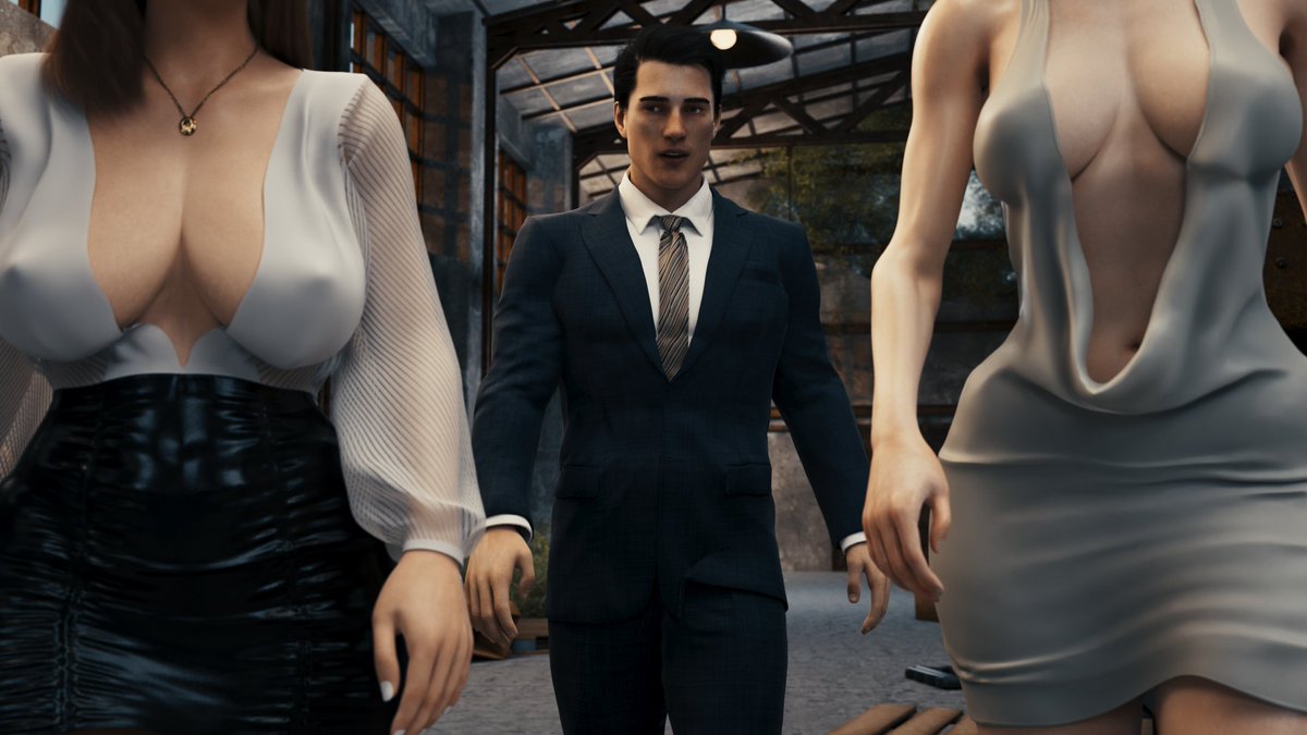 1ThousandDev's tweet image. Cybernetic Seduction Episode 8.1 - Random Render #1
Left or Right?