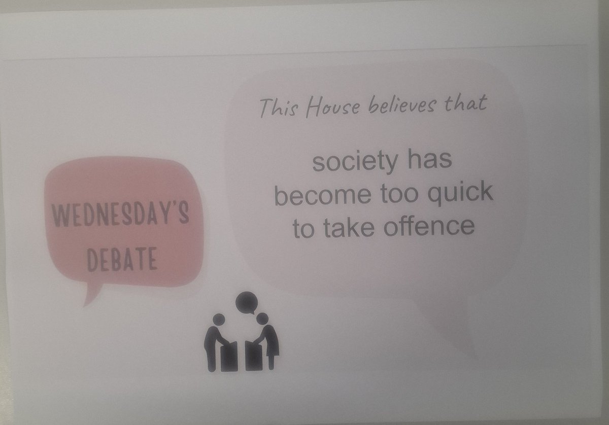 Wednesday debate topic