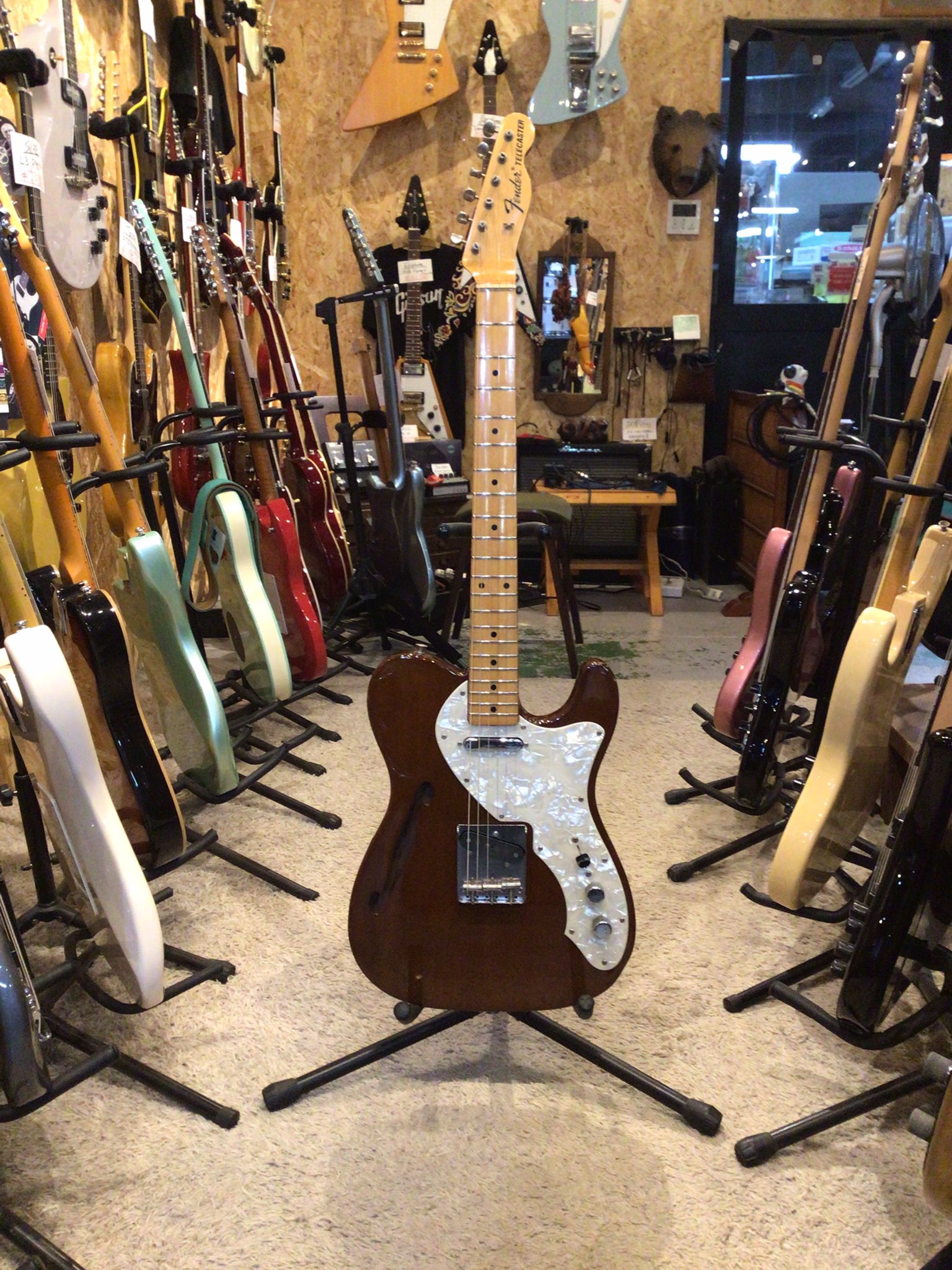 Fender テレキャスター シンライン TN70 Fender Japan 2004-06 TN70 '70 Telecaster Thinline – 京町家の