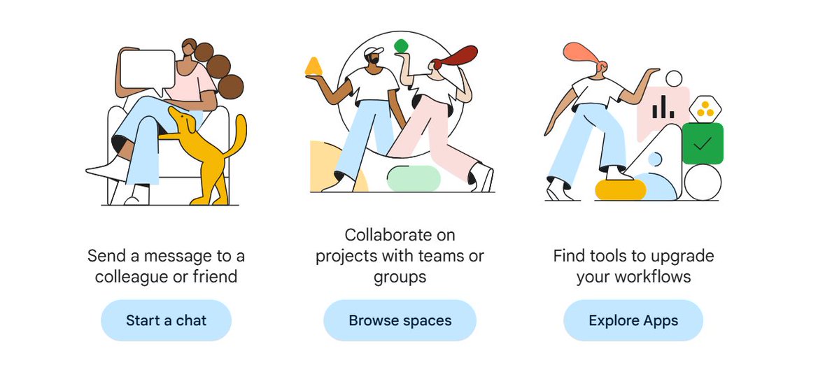 XM_Tech's tweet image. Google should really market for their amazing chat!
More productive that using Whatsapp!