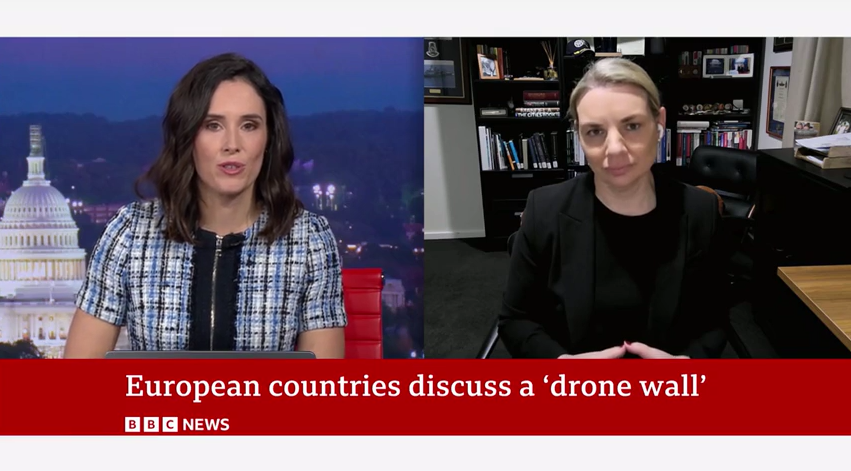 AsiaPacific4D's tweet image. #AP4D Advisory Group member @JAParker29 recently spoke with @BBCWorld about Russian incursions into NATO airspace, and the responses that European countries are considering.

📺Watch the interview at video.wixstatic.com/video/0040e2_2….