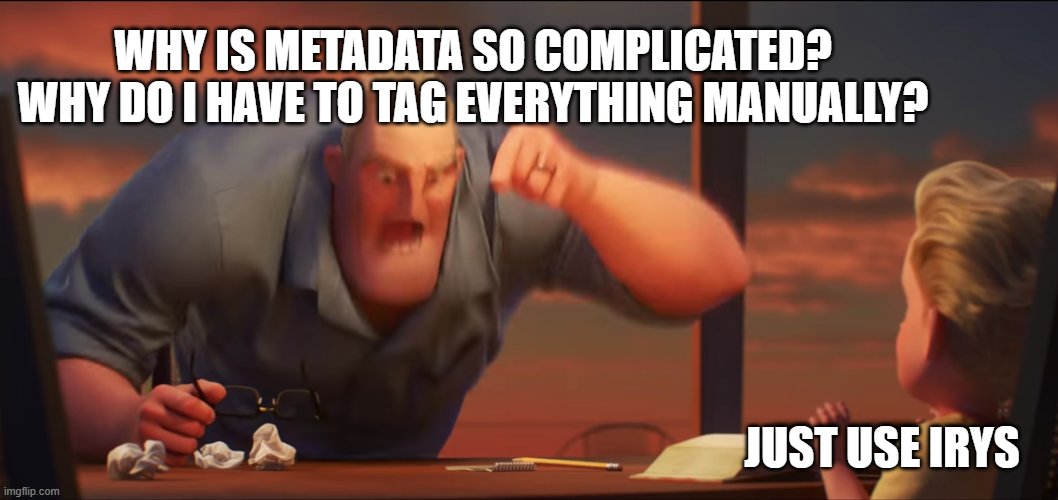 rocariedk's tweet image. Some people fight metadata.
Others just use IRYS.
Simplicity isn’t weakness.
It’s the smartest move.
Manual metadata isn’t heroic.
It’s exhausting.
IRYS automates the pain away.
Just use it.
@irys_xyz #MetadataMadness #SmartWorkflow