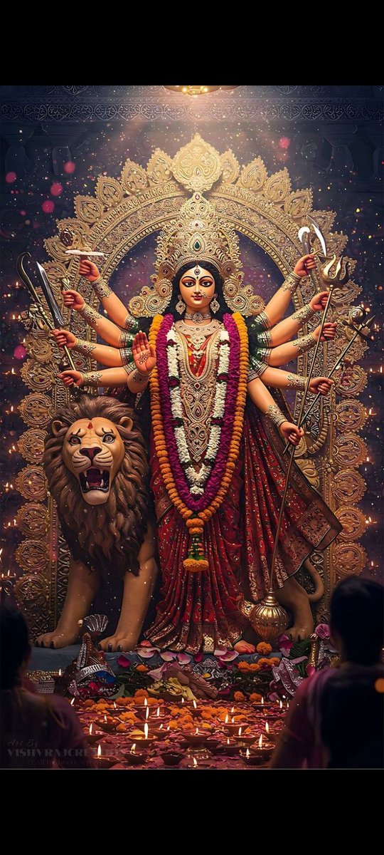 Maa’s arrival fills the heart with strength and devotion. 🙏🙏

#jaimatadi 
#WorldHeartDay
#DigjamXDeepakTijori
#JusticeForKarurVictims
#BiomentorsGeetendraSir