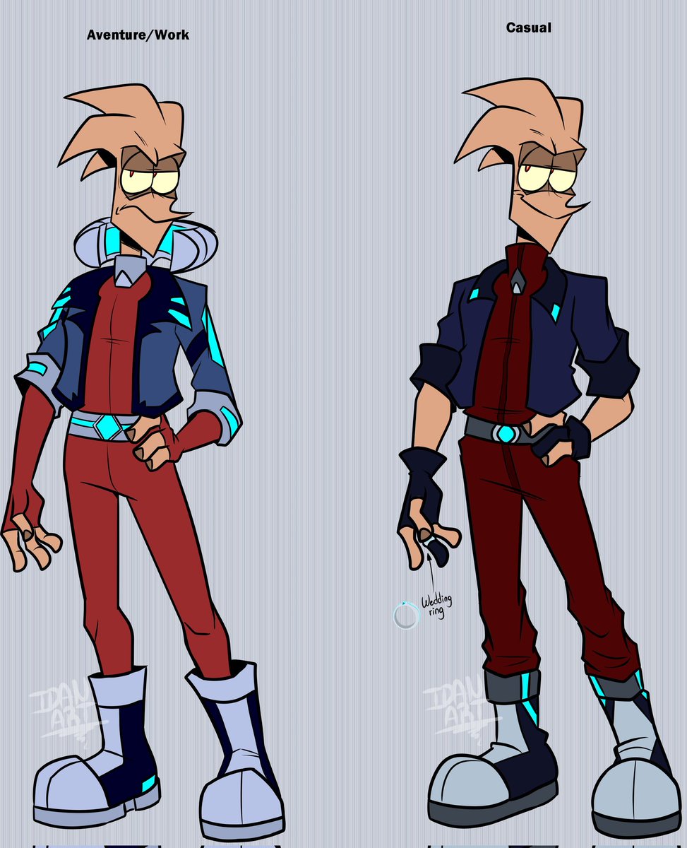 BlastIdanArt's tweet photo. I was finally able to find the color for her second adult Shrike outfit.
I wanted to make her a second outfit for when she's off work, something loose and comfortable so she wouldn't have to wear her tight work clothes. 

#monkeywrench #monkeywrenchau #shreebs https://t.co/Ught8UuBLf