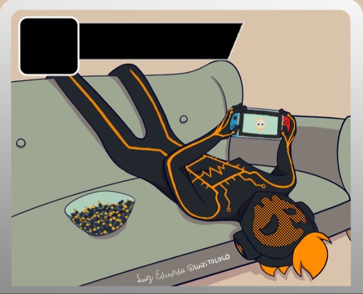 luizitoloco's tweet image. My art for The @LivingTombstone "Can't Wait to Die" fortnite contest

#thelivingtombstone #zero_one