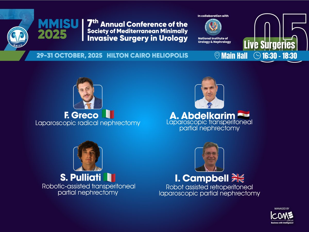 MMISU (@mmisu_meeting) on Twitter photo Surgery in motion.
Live Surgeries at ๐๐๐๐๐ ๐๐๐๐ bring advanced laparoscopic and robotic techniques straight to the operating room.
๐๐๐ก๐๐๐ค ๐ญ๐ก๐ ๐ฉ๐ซ๐จ๐ ๐ซ๐๐ฆ ๐ง๐จ๐ฐ: bit.ly/4fMN0cJ
๐๐๐ข๐ง๐ค๐๐๐๐ง ๐๐๐ ๐: bit.ly/4og17Lp
๐๐
๐จ๐ซ ๐ฆ๐จ๐ซ๐ Surgery in motion.
Live Surgeries at ๐๐๐๐๐ ๐๐๐๐ bring advanced laparoscopic and robotic techniques straight to the operating room.
๐๐๐ก๐๐๐ค ๐ญ๐ก๐ ๐ฉ๐ซ๐จ๐ ๐ซ๐๐ฆ ๐ง๐จ๐ฐ: bit.ly/4fMN0cJ
๐๐๐ข๐ง๐ค๐๐๐๐ง ๐๐๐ ๐: bit.ly/4og17Lp
๐๐
๐จ๐ซ ๐ฆ๐จ๐ซ๐