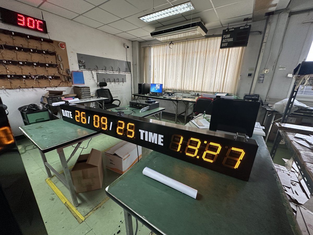 InterfacecomA's tweet image. DIGITAL CLOCK MODEL: DC-2043A-PVC INDOOR นาฬิกาดิจิตอลขนาดใหญ่ #นาฬิกาดิจิตอล #นาฬิกาขนาดใหญ่ #นาฬิกาโรงงาน #นาฬิกาโรงเรียน #นาฬิกาฟิตเนส #นาฬิกาสนามฟุตบอล #นาฬิกาแขวนผนัง #นาฬิกาจับเวลา #นาฬิกาสนามแบตมินตัน #ป้าย #บอร์ด #นาฬิกาแจ้งเตือน #นาฬิกาโรงพยาบาล #นาฬิกาห้องผ่าตัด