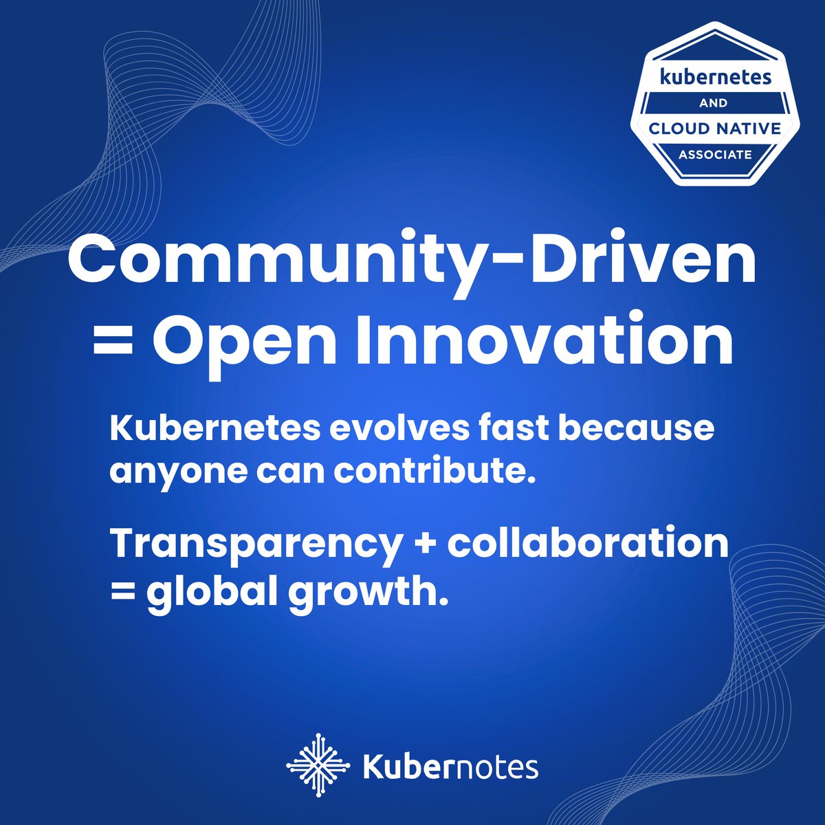 Kubernotes_'s tweet image. 🌍 OFFICIAL WEBSITE: kubernotes.org

Who runs Kubernetes? Not one company — the CNCF community.
Roles include maintainers, contributors, and end-users. Open governance = open innovation.

#KCNA #CNCF #OpenSource #KubernetesCommunity #CloudNative #TechCommunity