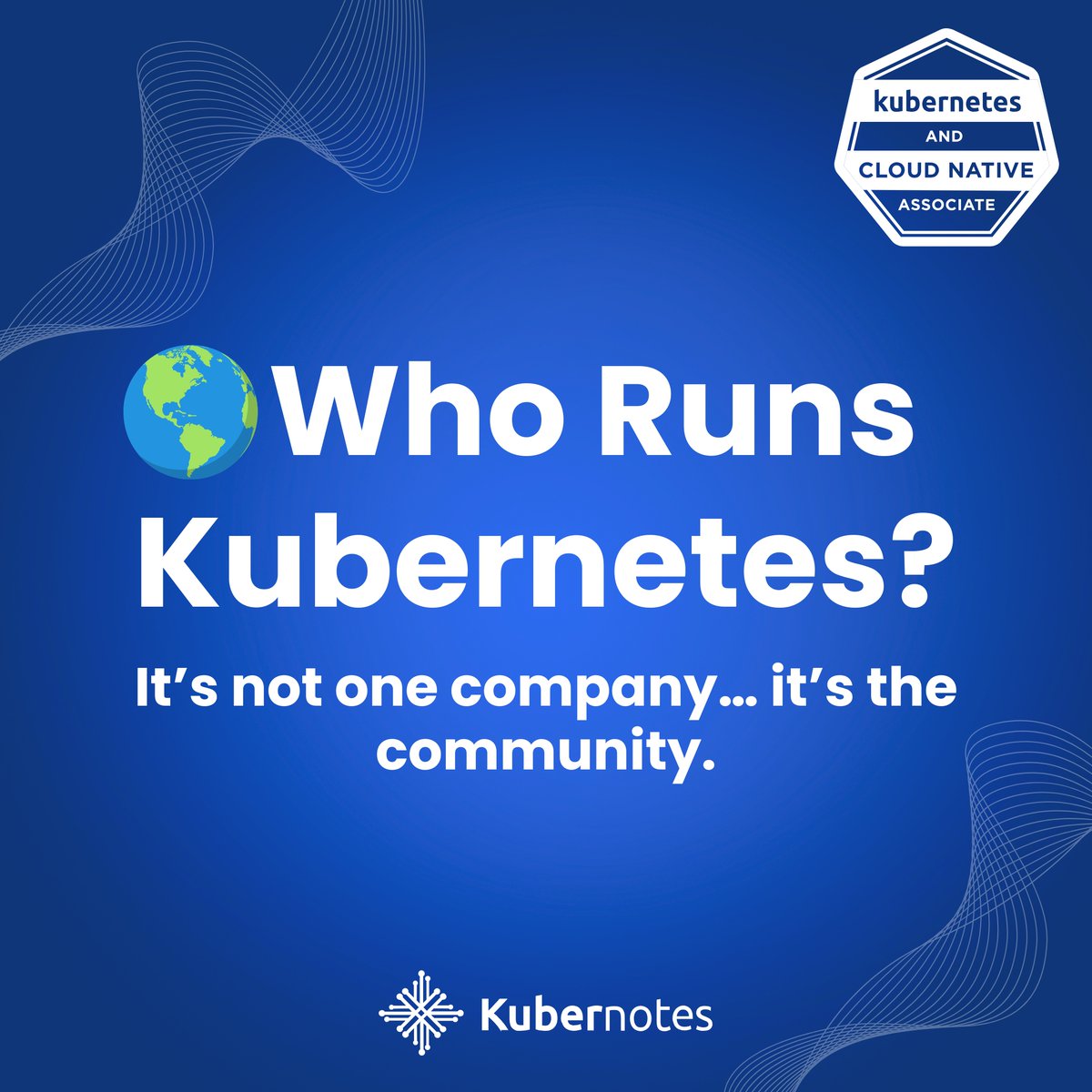Kubernotes_'s tweet image. 🌍 OFFICIAL WEBSITE: kubernotes.org

Who runs Kubernetes? Not one company — the CNCF community.
Roles include maintainers, contributors, and end-users. Open governance = open innovation.

#KCNA #CNCF #OpenSource #KubernetesCommunity #CloudNative #TechCommunity