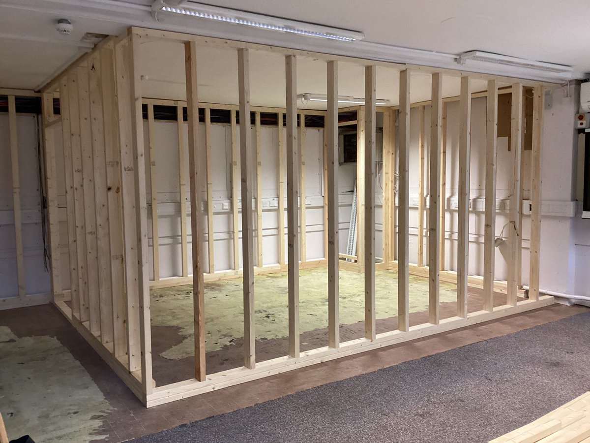 The work has started on our new sensory room! 

<a href="/TeamManorGreen/">Manor Green Primary #ReadyRespectfulSafe</a>