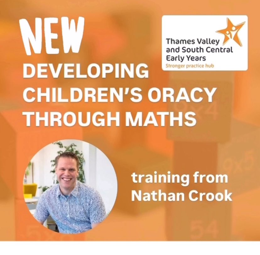 In-person training for schools and settings - full details here: strongerpracticehubs.org.uk/hubs/se/thvy-a…

#earlyyears #earlymaths #earlyyearsteachers #earlyyearseducator #freeCPD
