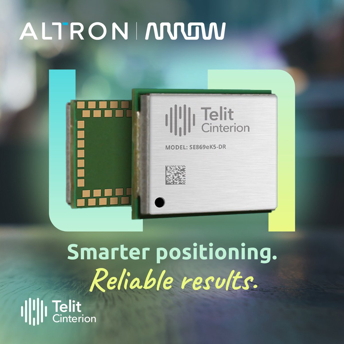 We distribute Telit Cinterion’s SE868eK5-DR GNSS Module, Ideal for fleet, telematics &amp; e-mobility.

Get it today: eu1.hubs.ly/H0ndJnW0 

#InnovationDelivered #GNSS#InnovationDelivered #GNSS