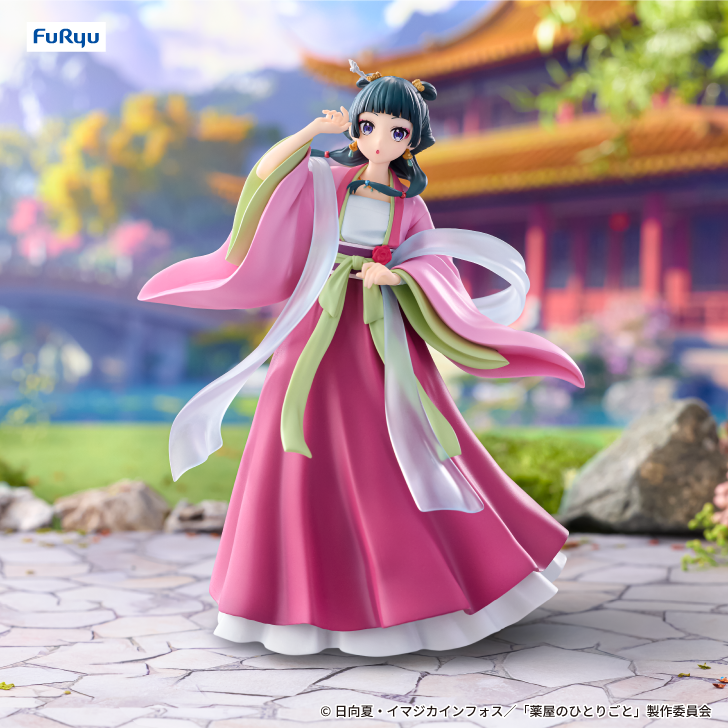 FURYU_prize's tweet image. ＼#FURYUプライズ速報／

TVアニメ『薬屋のひとりごと』が #フリュープライズ に初登場🐈
園遊会の華やかな衣装に身を包んだ猫猫と壬氏が、ついにフィギュア化✨
ぜひセットで揃えてね🌸

26年3月頃～展開予定！
@FURYU_prizeをフォローして続報を✅

#Trio_Try_iT #フリュー
#薬屋のひとりごと #猫猫…