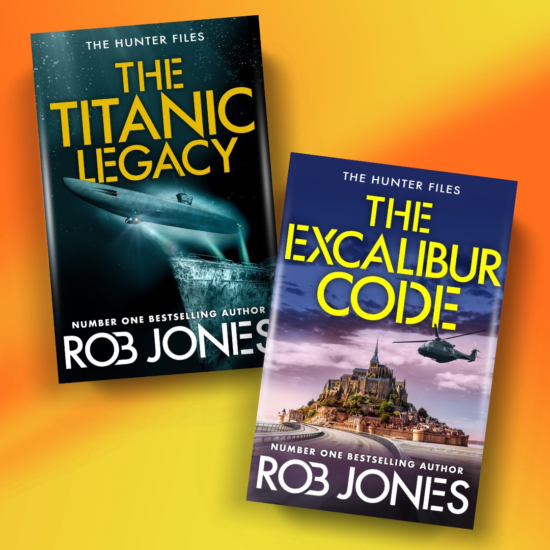 Boldwood Books (@boldwoodbooks) on Twitter photo Happy publication day Rob Jones! 🎉 #TheTitanicLegacy and #TheExcaliburCode are the latest instalments in the brilliantly gripping Hunter Files series! 💥 Perfect for all fans of Dan Brown and Indiana Jones, get your copies here: amzn.to/3ULpm6J Happy publication day Rob Jones! 🎉 #TheTitanicLegacy and #TheExcaliburCode are the latest instalments in the brilliantly gripping Hunter Files series! 💥 Perfect for all fans of Dan Brown and Indiana Jones, get your copies here: amzn.to/3ULpm6J
