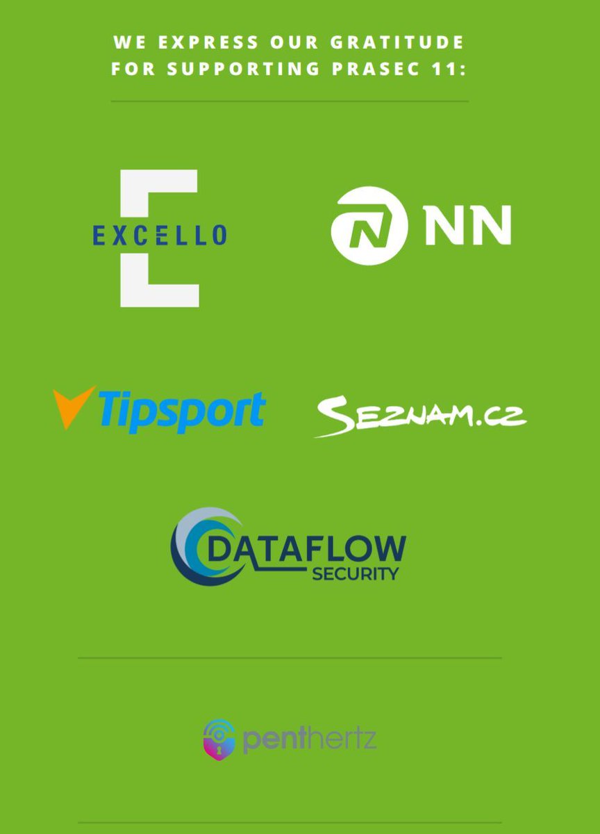 🎉 Great being part of <a href="/PraSec_conf/">PraSec</a> in Prague for the 3rd time! Amazing community 
👥 Shared RF Swift presentation on rapid RF analysis 
📡 Slides: penthertz.com/publications/ 
#PraSec #RF #Security