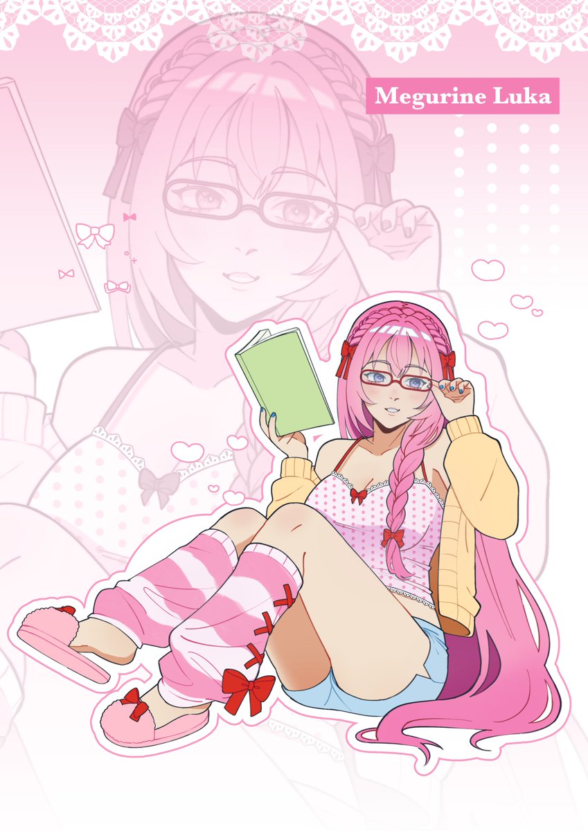rosetintedart_'s tweet image. My entry for #グッスマイラコン１１ルカ !!
#巡音ルカ #MegurineLuka #Vocaloid