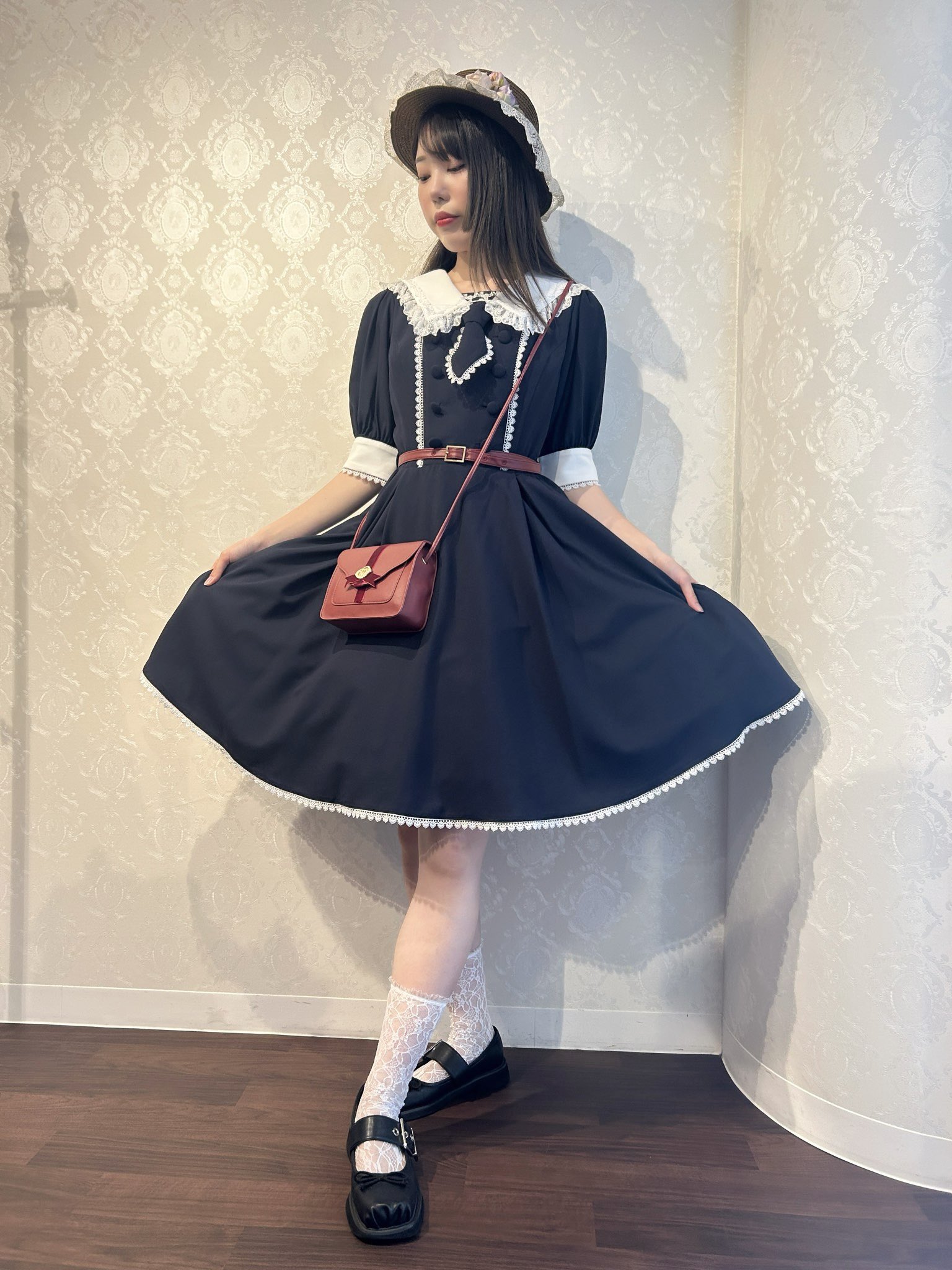 ATELIER PIERROT ワンピース 楽天市場】【中古】ATELIER PIERROT / シャーリングロングドレス