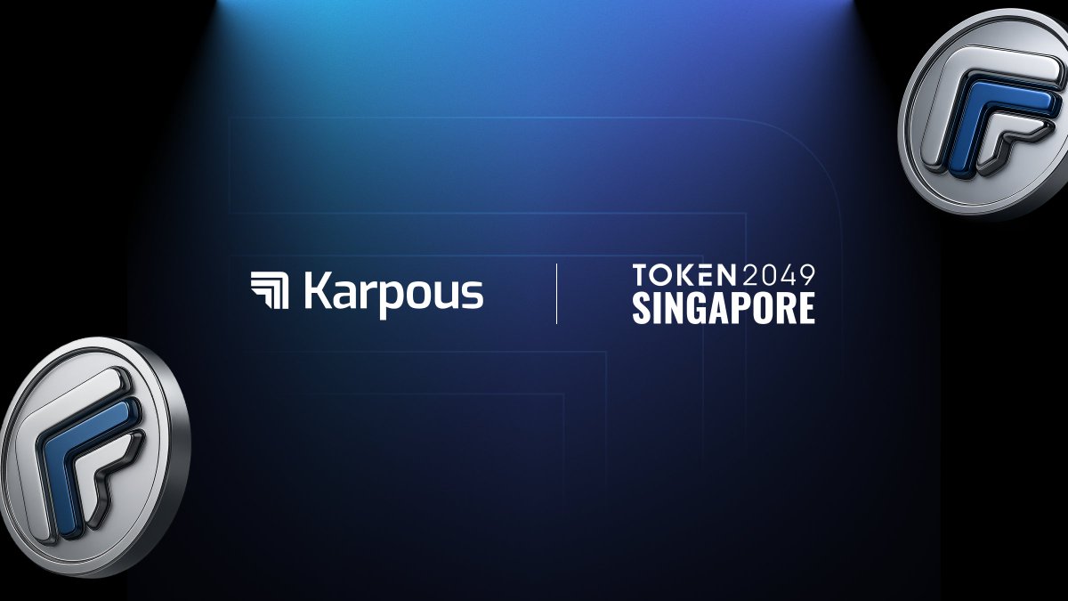 karpouscom's tweet photo. We're at the premier crypto event of the year, @token2049 in Singapore! 🇸🇬

Here's to connecting with RWA leaders, joining key side events, and shaping what’s next for tokenized asset management.

If you're attending, send us a ✉️ and let's talk all things Web3! https://t.co/pTKjNLGWAF