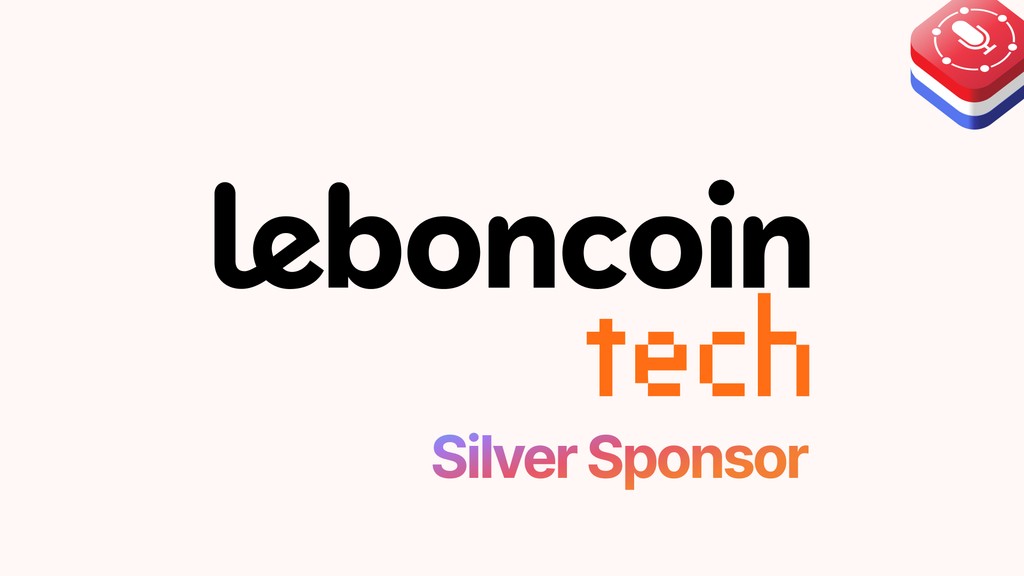 swiftconn's tweet image. Really humbled to be sponsored again by @leboncointech, one of the best tech companies in France. leboncoin Tech unites 700+ experts in Paris and Nantes, powering France’s leading platform for classifieds, with 6M weekly iOS users, 30K installs, and 30K requests per second!