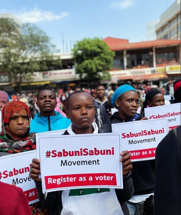 #SabuniSabuni . Register as a voter, safisha nchi. Carry your ID or your passport and register today. #SiriNiNumbers #RutoMustGo #DrainTheSwamp