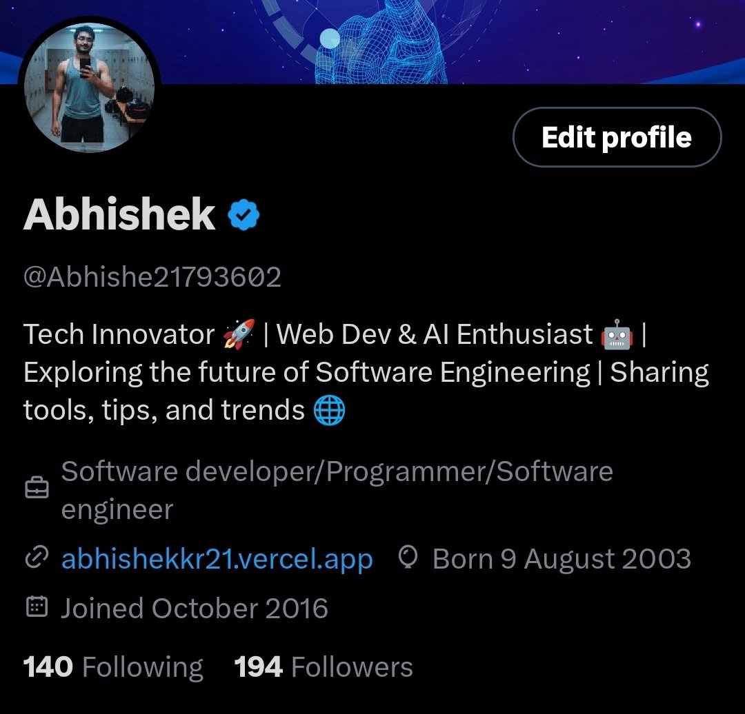 Abhishe21793602's tweet image. Just need 6 followers to cross 200
Can we connect now?
#connection #letsconnect #coder