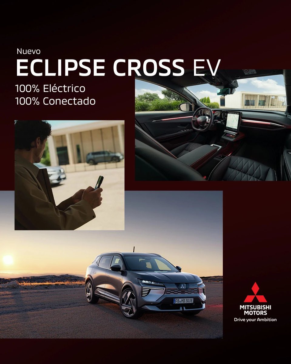 Asientos de cuero y 48 colores de luz ambiental para crear la atmósfera perfecta. Además, con Google integrado, tu experiencia al volante será completa.

¿Te imaginas al volante? 🚗💨

#Mitsubishi #EclipseCross #EV #SUV #Etiqueta0