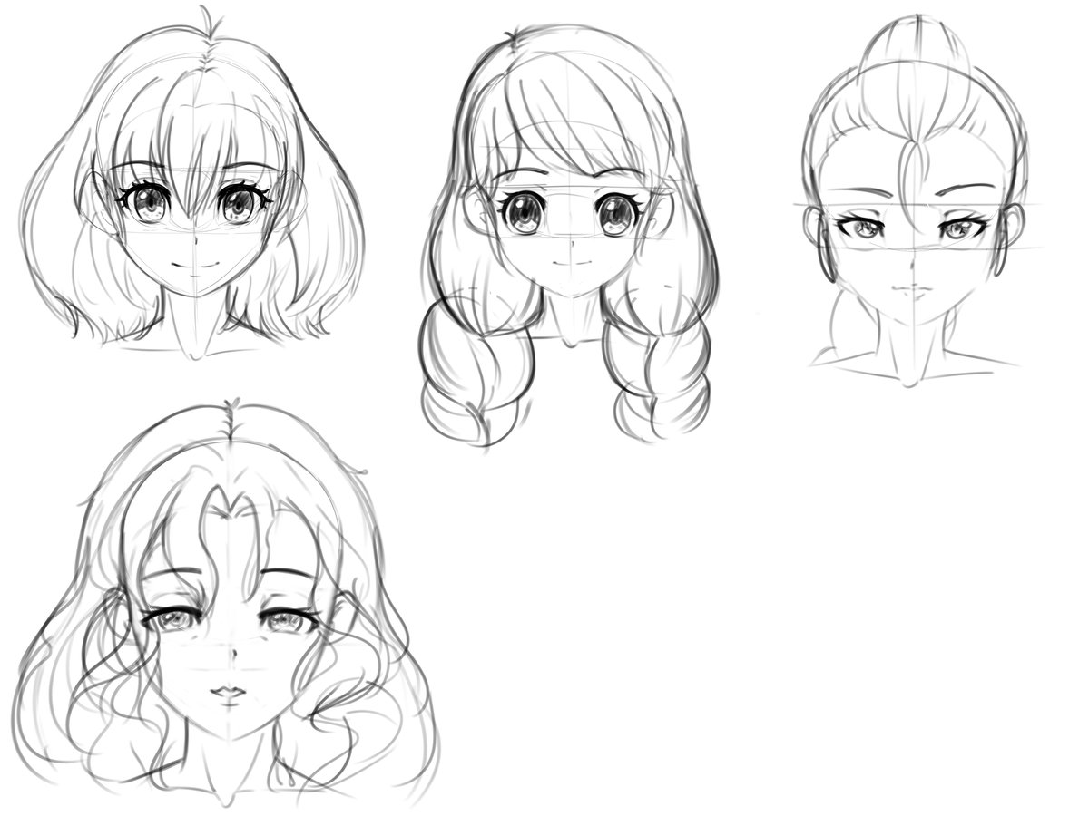 Practicing before going to sleep #anime #manga #sketch #artist