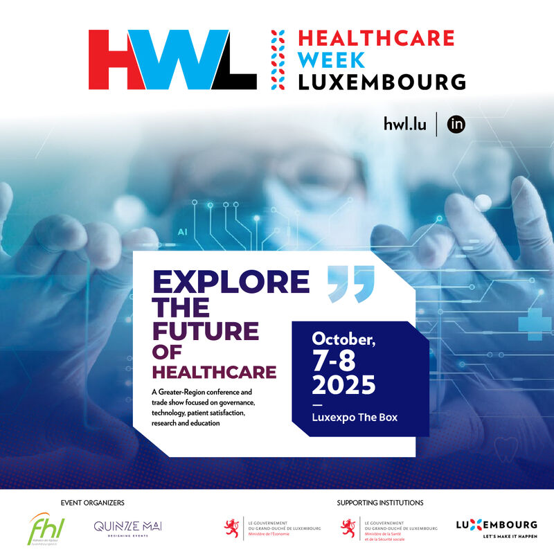📢Ne manquez pas notre panel à la Healthcare Week Luxembourg

L'IA au service des professionnels de santé : levier stratégique dans l'évolution des métiers de la santé ? 
📅 7 octobre 2025
⏰ 10:00 – 10:45
📍 Spotlight Stage

En savoir plus ici ▶️ lnkd.in/efB8yydn

#HWL
