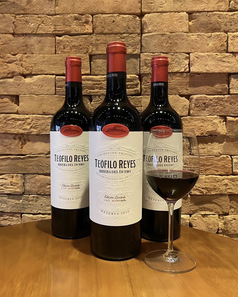 La elegancia que nace del tiempo.⏳🍷

Viñas viejas, 28 meses en barrica bordelesa de roble francés y 95 puntos en Guía Gourmets 2025.

Teófilo Reyes Reserva Colección Privada, un vino español irrepetible, para los que saben esperar.

#TeofiloReyes #RiberaDelDuero #GuíaGourmets