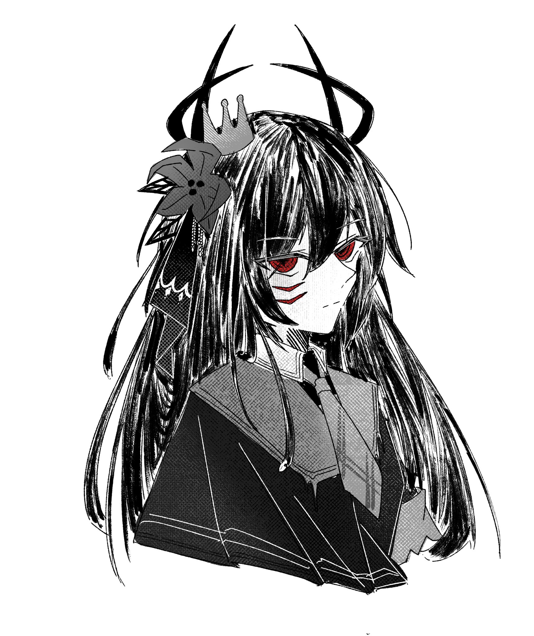 シュシュ˚✧₊⁎❝᷀ົཽ≀ˍ̮ ❝᷀ົཽ⁎⁺˳✧༚ Omg, they made him EMO! . . . #hisokamorow #hisoka