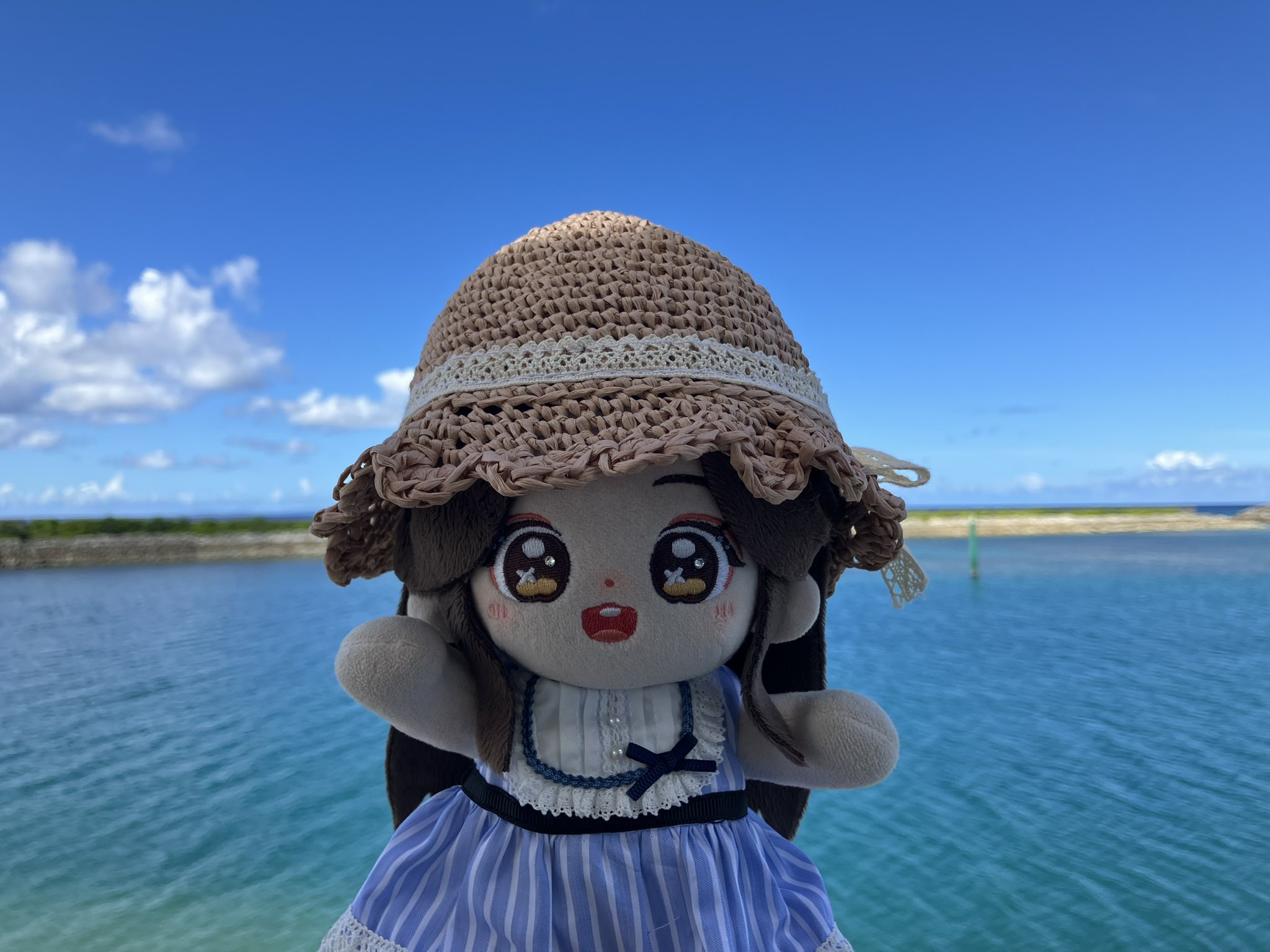 わら様 麦わら風サマーハット(帽子) – ミキハウスオフィシャルサイト