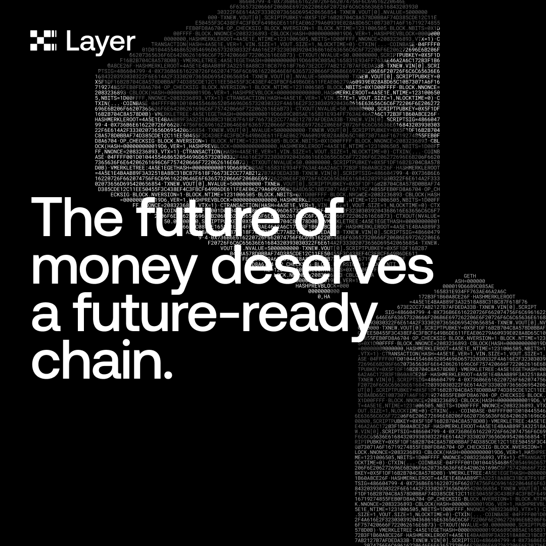 XLayerOfficial's tweet photo. Here’s what powers the New Money Chain:

• $0.0005 per transaction
• 5,000 TPS
• 400ms block time
• 21M OKB supply

Fast. Scalable. Accessible. https://t.co/j5TH0jecwb