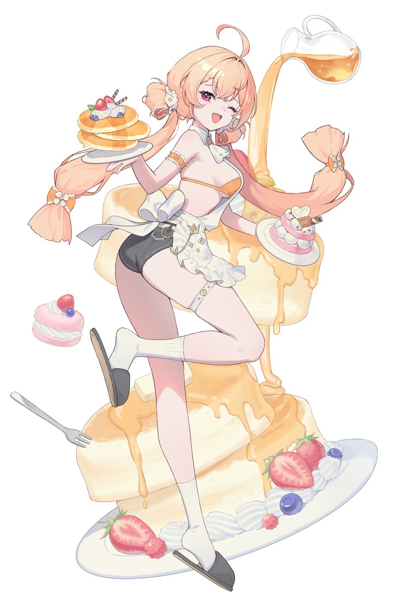INA_seo's tweet image. 🥞🥞🥞#characterdesign #digital2d #oc