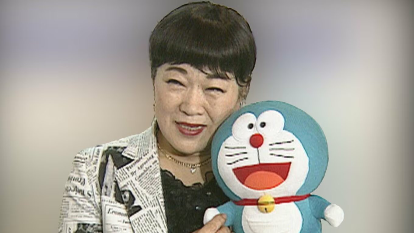 ドラえもん　ぬいぐるみ　声(大山のぶ代さん) ドラえもん ぬいぐるみ 希少 大山のぶ代さん時代 ドラえもん