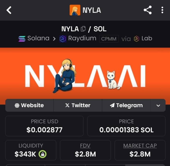 BabylonTrutle's tweet image. If you are not into $NYLA and $URA the most bullish projects on Solana then what are you doing. Buy now or FOMO later.
#FREENYLA