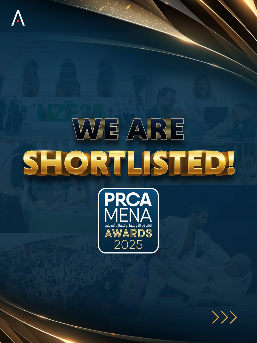 📷 We're proud to be shortlisted in six categories at the 2025 PRCA MENA Awards, spanning B2B, media relations, ESG, government &amp; public affairs, event launches, and Arabic-language campaigns.