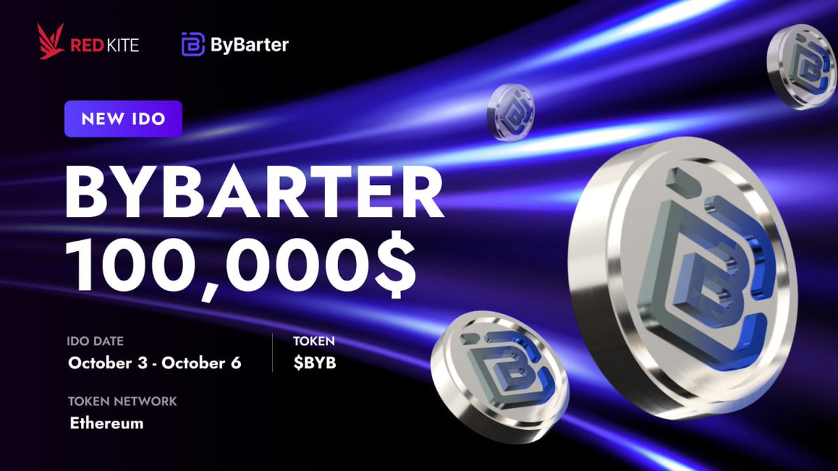 redkitepad's tweet image. ⭐ IDO Launch Incoming: ByBarter ⭐

@Bybarterio is a pioneer self-custodial crypto bank, enabling direct wallet funding, borderless payments, and real-world spending straight from self-custody wallets, designed to serve the 420M+ crypto users worldwide.

Key features include: a…