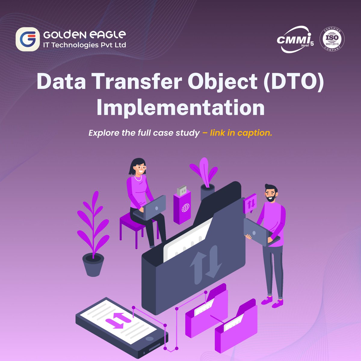 GeitplTech's tweet image. Cleaner code, faster systems, safer data!
See how using Data Transfer Objects (DTOs) helped a client cut duplication &amp;amp; boost performance by 25%.
Read the full story: goldeneagle.ai/case-studies/d…

#CleanCode #DTO #SoftwareEngineering #GoldenEagleAI #TechInnovation