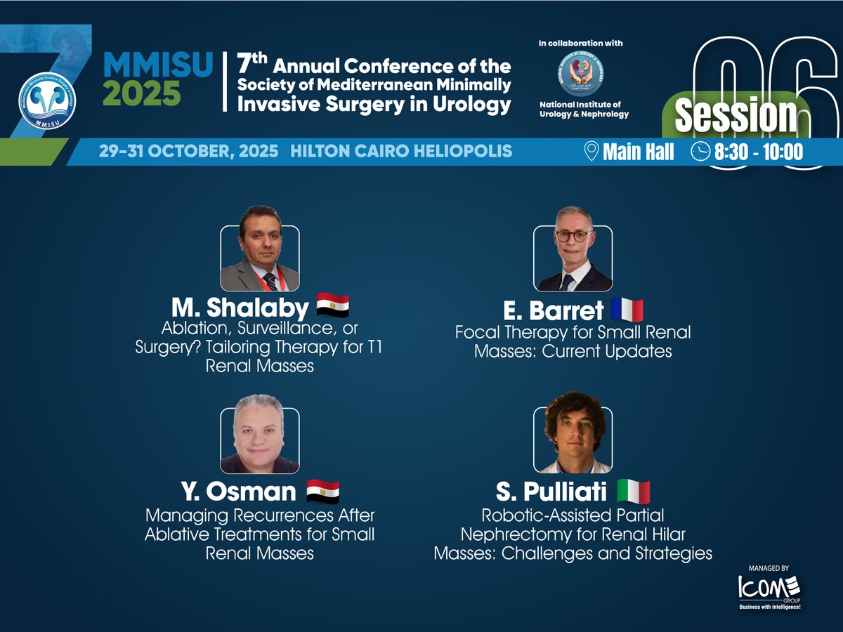 MMISU (@mmisu_meeting) on Twitter photo Redefining renal surgery.
From minimally invasive therapies to robotic strategies, the Renal Mass Session at ๐๐๐๐๐ ๐๐๐๐ sets new standards in care.
๐๐๐ก๐๐๐ค ๐ญ๐ก๐ ๐ฉ๐ซ๐จ๐ ๐ซ๐๐ฆ ๐ง๐จ๐ฐ: bit.ly/4fMN0cJ
๐๐๐ข๐ง๐ค๐๐๐๐ง ๐๐๐ ๐: bit.ly/4og17Lp Redefining renal surgery.
From minimally invasive therapies to robotic strategies, the Renal Mass Session at ๐๐๐๐๐ ๐๐๐๐ sets new standards in care.
๐๐๐ก๐๐๐ค ๐ญ๐ก๐ ๐ฉ๐ซ๐จ๐ ๐ซ๐๐ฆ ๐ง๐จ๐ฐ: bit.ly/4fMN0cJ
๐๐๐ข๐ง๐ค๐๐๐๐ง ๐๐๐ ๐: bit.ly/4og17Lp