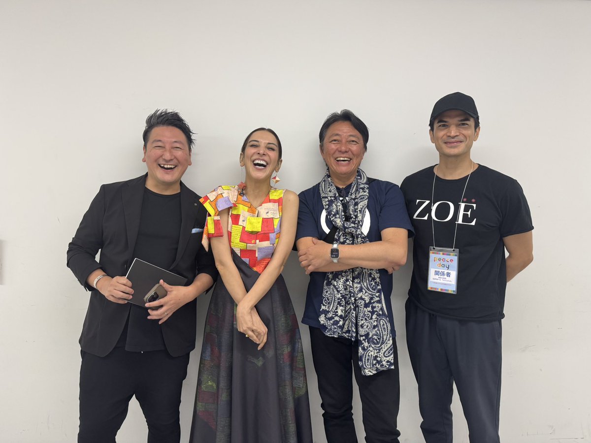 昨年参加させていただいた <a href="/peaceday_jp/">PEACEDAY</a> のイベントが今年は <a href="/expo2025_japan/">Expo2025 大阪・関西万博</a> の会場で開催。平和を願う人々の温かな気に包まれた素敵なイベントでした。司会の堀潤さん、サヘル・ローズさん、お疲れ様でした。世界平和に向けて精力的にアクションを起こされている井上さんに心から敬服します。