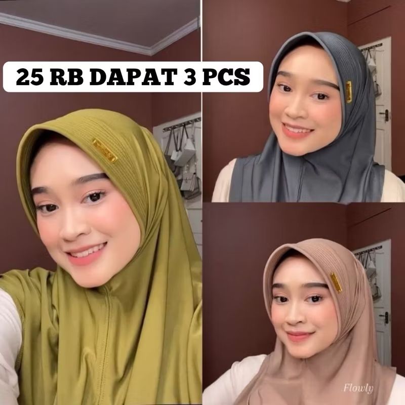 ArHazel183487's tweet photo. Cek (30 RB ISI 3 PCS)BERGO HAMIDAH SIZE M LABEL BESI BY SN HIJAB dengan harga Rp29.999. Dapatkan di Shopee sekarang! https://t.co/thB9ouLyO0 https://t.co/J46TnetW0h