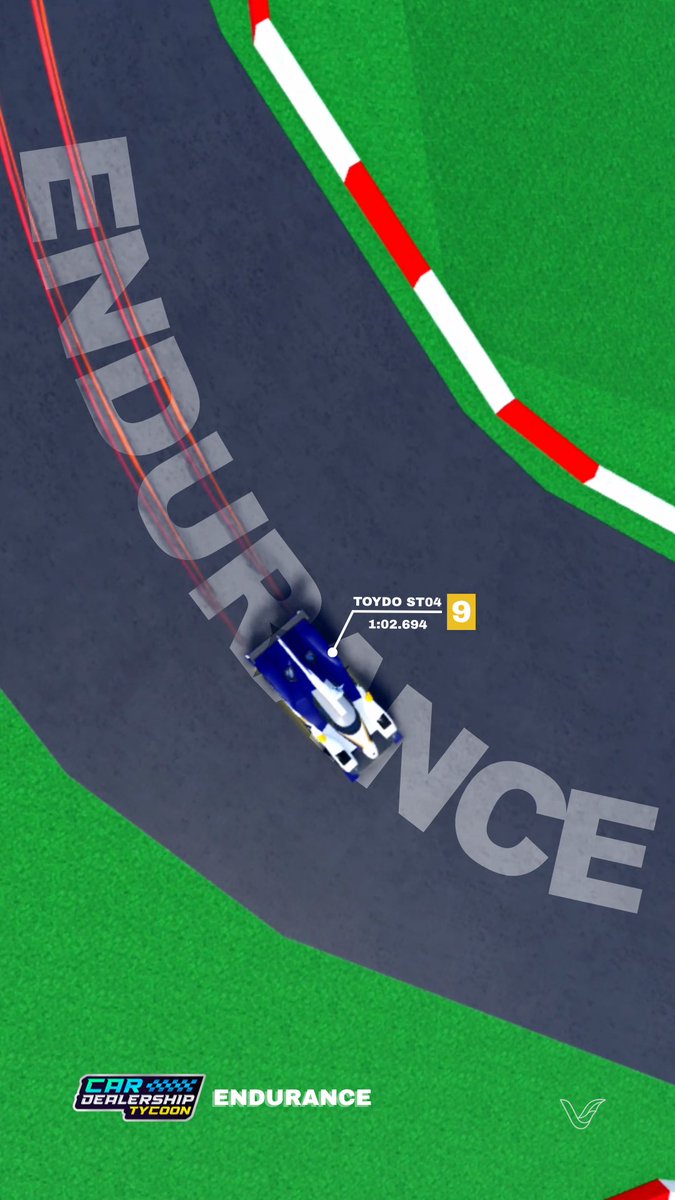 🏎️ Made to Endure.

#CDTuesday #CarDealershipTycoon #Endurance <a href="/Foxzie_RBLX/">Foxzie</a>